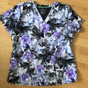 Women’s Premier Healing Hands Scrub Top L